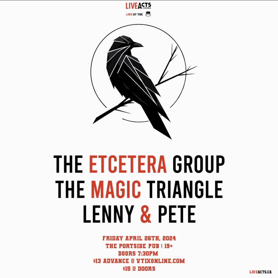 The Etcetera Group w/ The Magic Triangle, Lenny & Pete