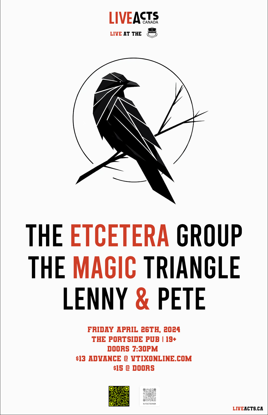 The Etcetera Group w/ The Magic Triangle, Lenny & Pete