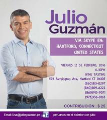 Julio Guzman - Fundraiser and Wine Tasting