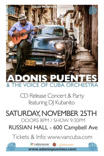 ADONIS PUENTES & The Voice Of Cuba Orchestra