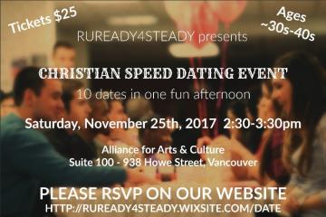 Christian Speed Date Event