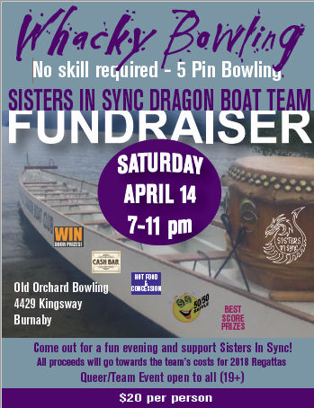 Sisters in Sync Dragon Boat Team Fundraiser