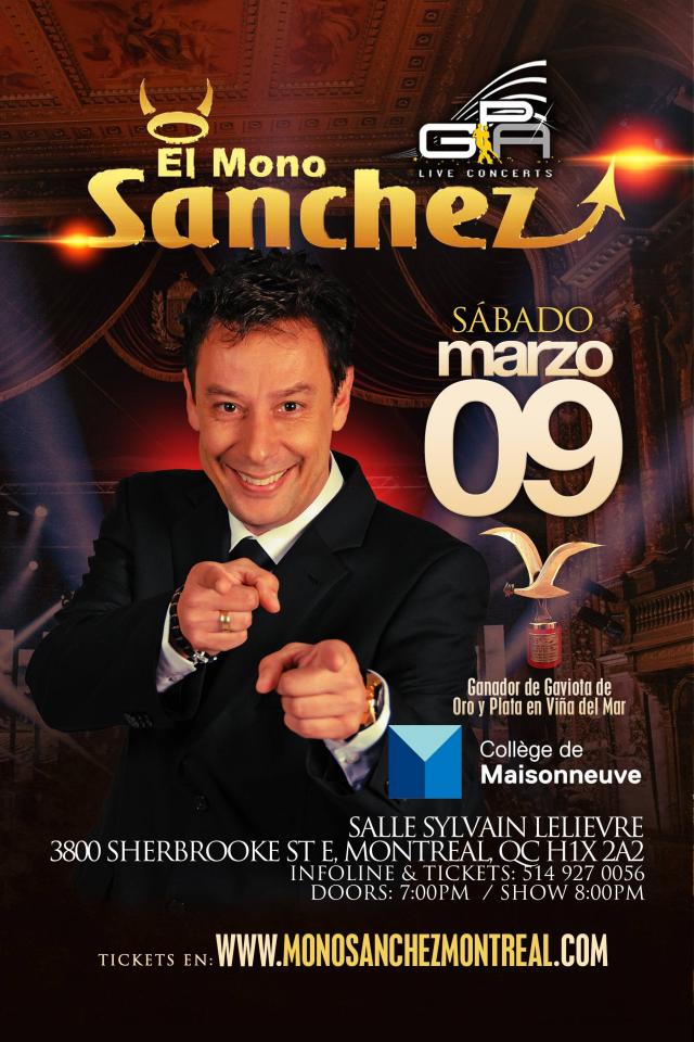 EL MONO SANCHEZ STAND UP COMEDY SHOW