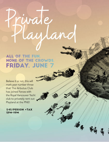 Private Playland – Arbutus Club