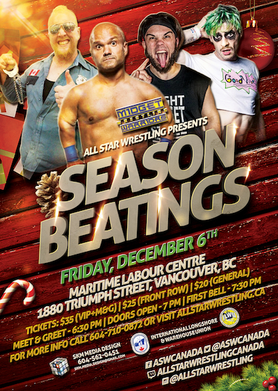 ALL STAR WRESTLING Presents -SEASONS BEATINGS