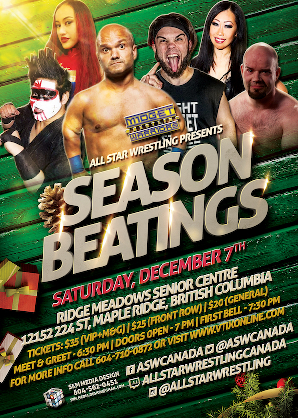ALL STAR WRESTLING Presents -SEASONS BEATINGS
