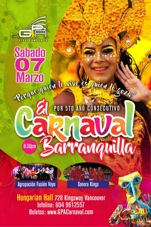 CARNAVAL DE BARRANQUILLA 5TH EDITION