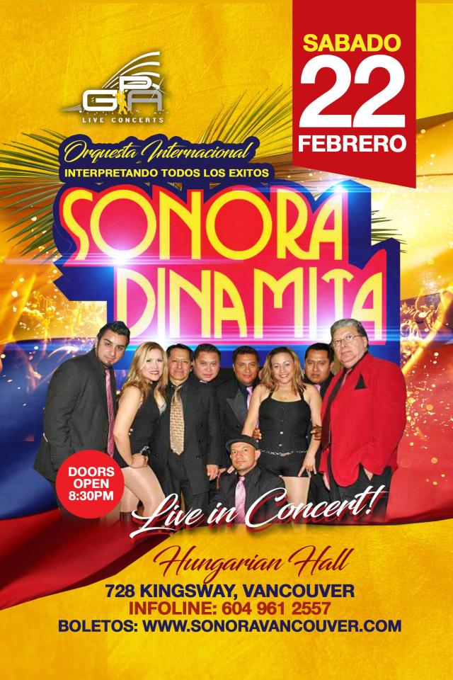 La Orquesta Internacional Sonora Dinamita
