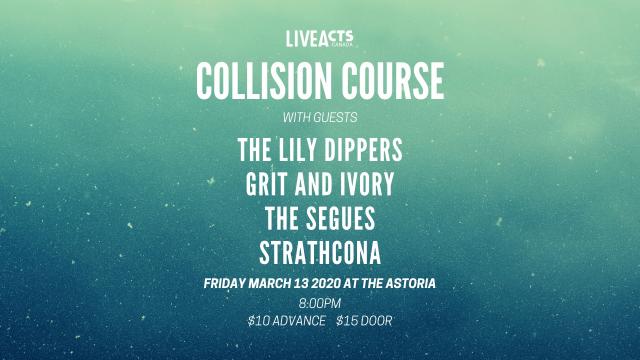 Collision Course with guests at the Astoria 