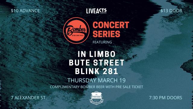 Bomber Brewing Concert Series // In Limbo and Guests