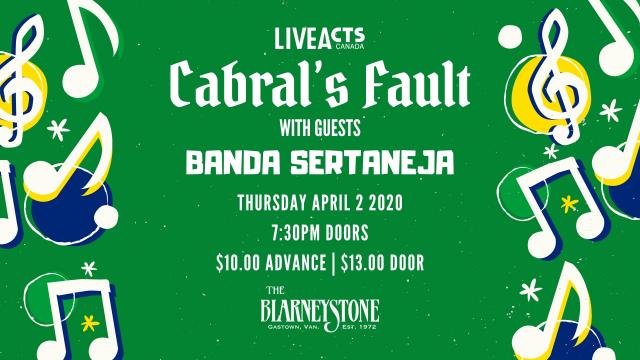 Cabral's Fault with guests at the Blarney Stone