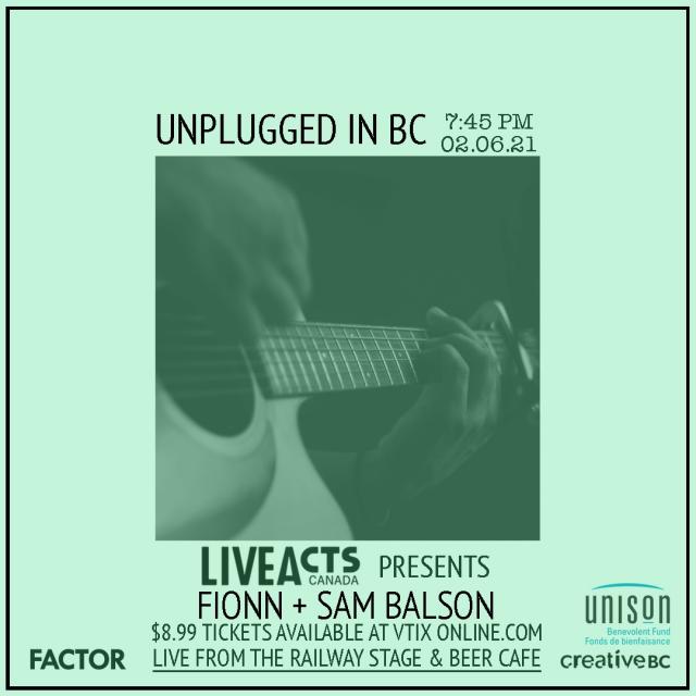 Unplugged In BC feat Fionn + Sam Balson