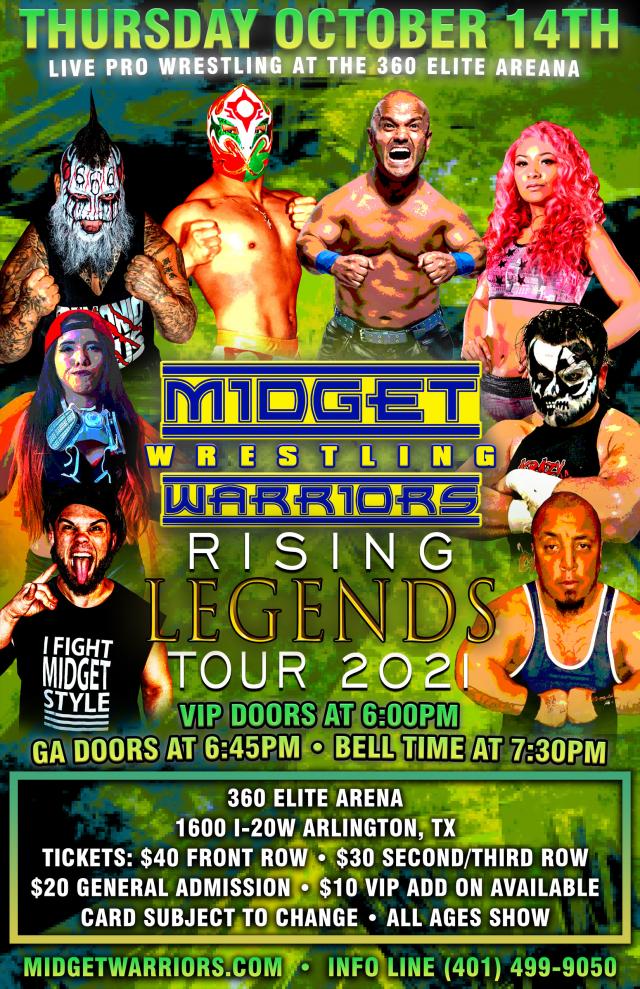 The Midget Wrestling Warriors presents