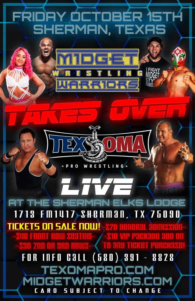 The Midget Wrestling Warriors presents