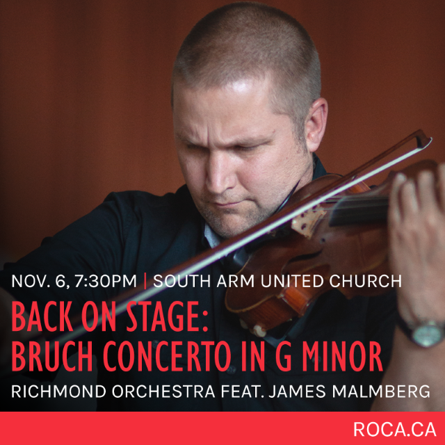 Back on Stage: Bruch Concerto in G Minor
