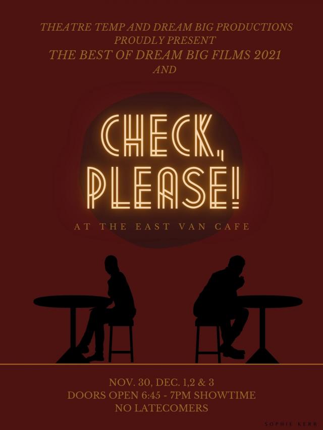 SOLD OUT The Best Of Dream Big Films 2021 and Check, Please At The East Van Cafe