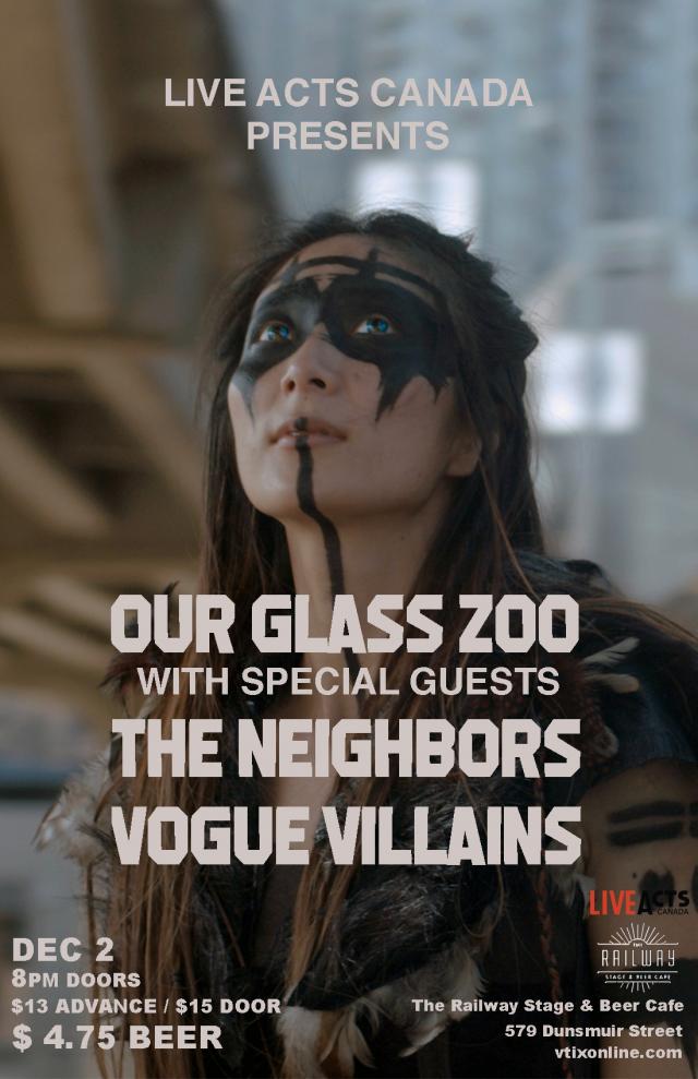 Ourglasszoo w/ Guests The Neighbors & Vogue Villains