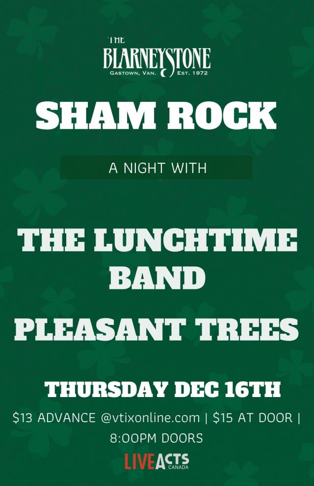 The Lunchtime Band + Pleasant Trees Live From The Blarney Stone 