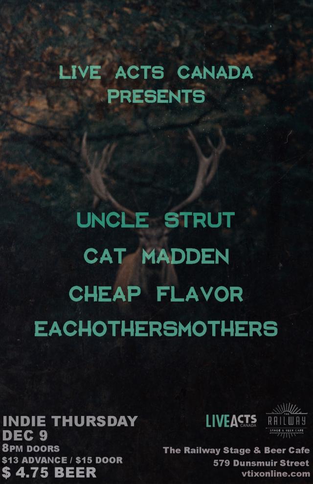 Uncle Strut + Cat Madden + Cheap Flavor + Eachothersmothers
