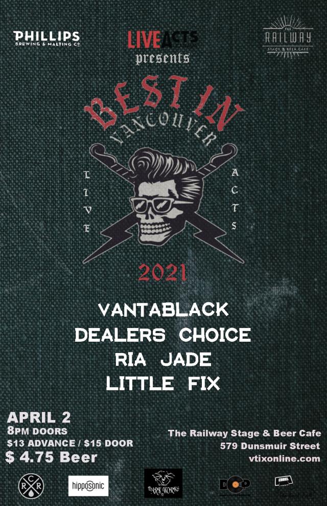 Best In Vancouver 2021, feat - Vantablack + Little Fix + Dealers Choice + Ria Jade