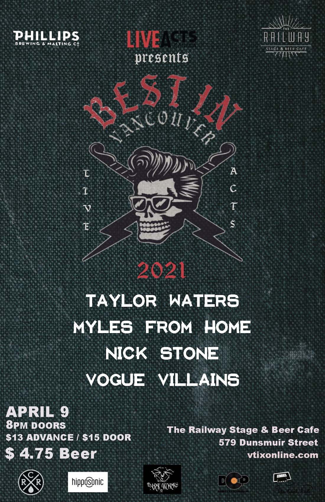 Best In Vancouver 2021, feat - Taylor Waters + Myles From Home + Nick Stone + Vogue Villains