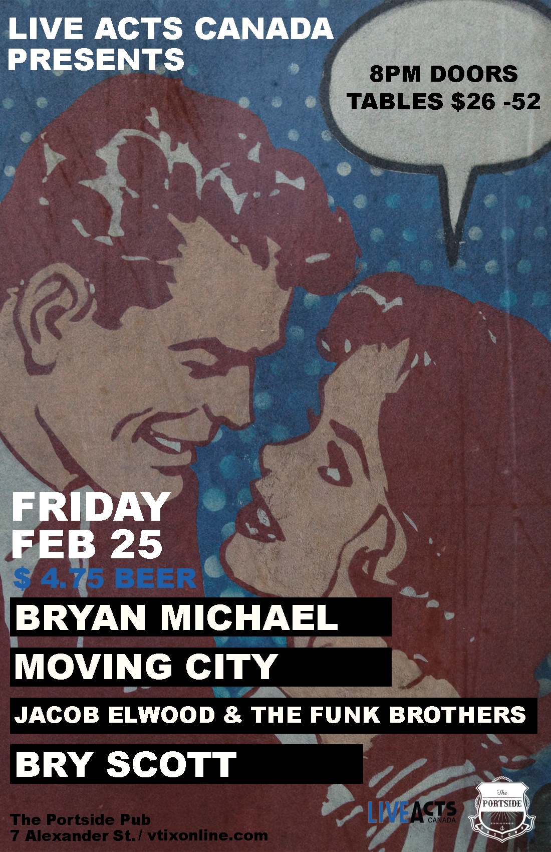 Bryan Michael With Special Guests + Moving City + Jacob Elwood & The Funk Brothers + Bry Scott