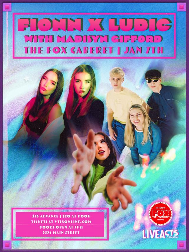 Fionn And Ludic With Special Guest Madisyn Gifford