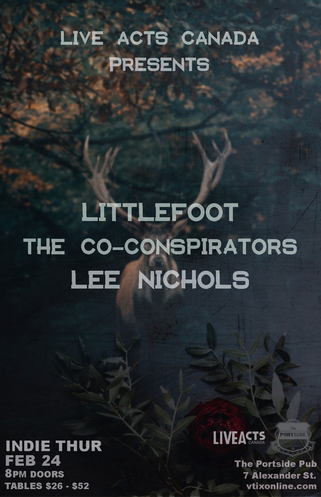 Littlefoot With Special Guests The Co-Conspirators + Lee Nichols
