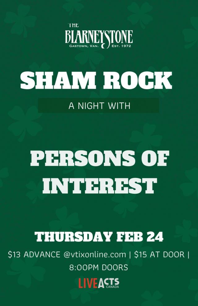 Persons Of Interest - Live From The Blarney Stone (3sets)
