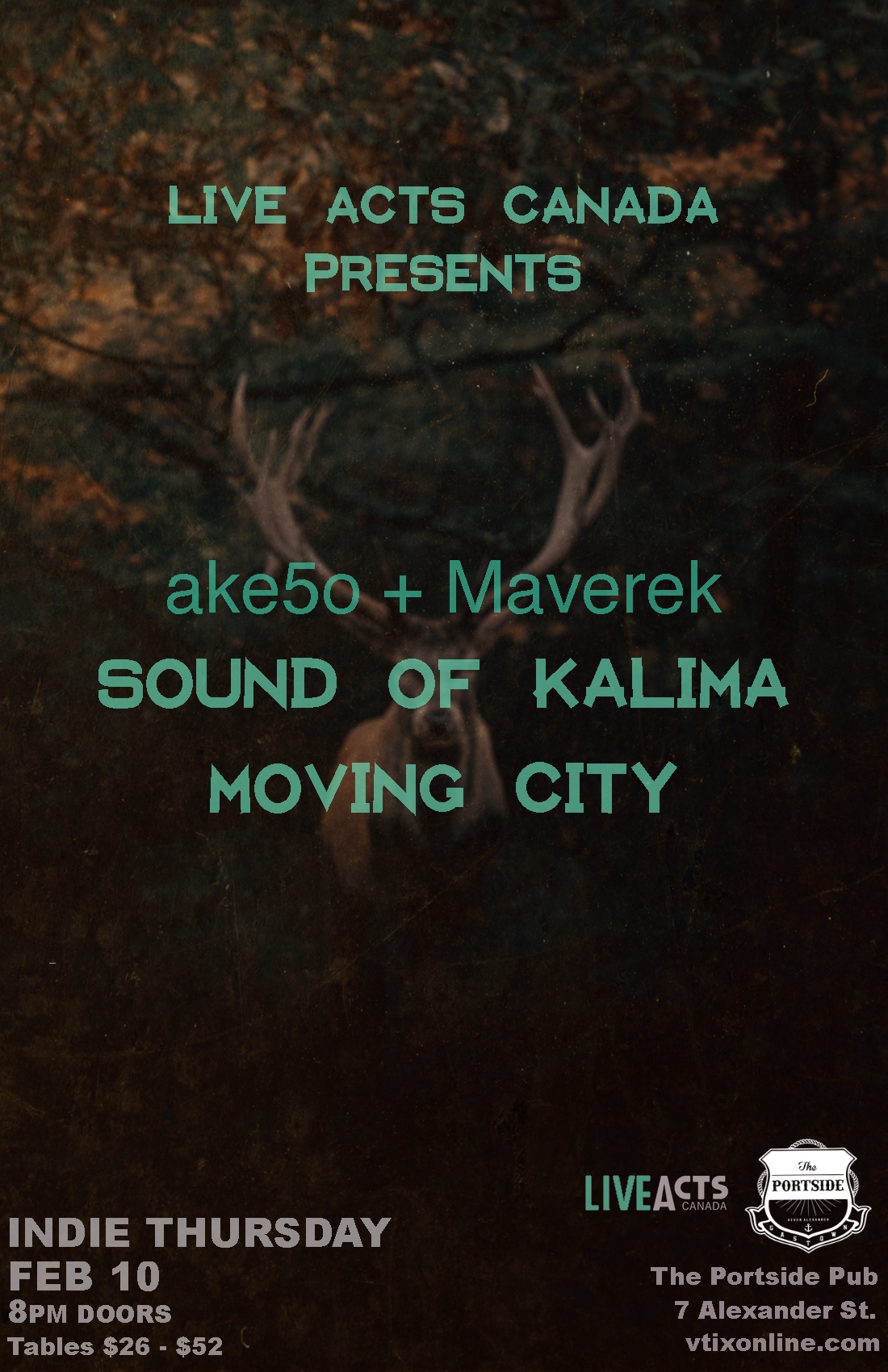 ake5o and Maverek With Special Guests, Sound of Kalima + Moving City