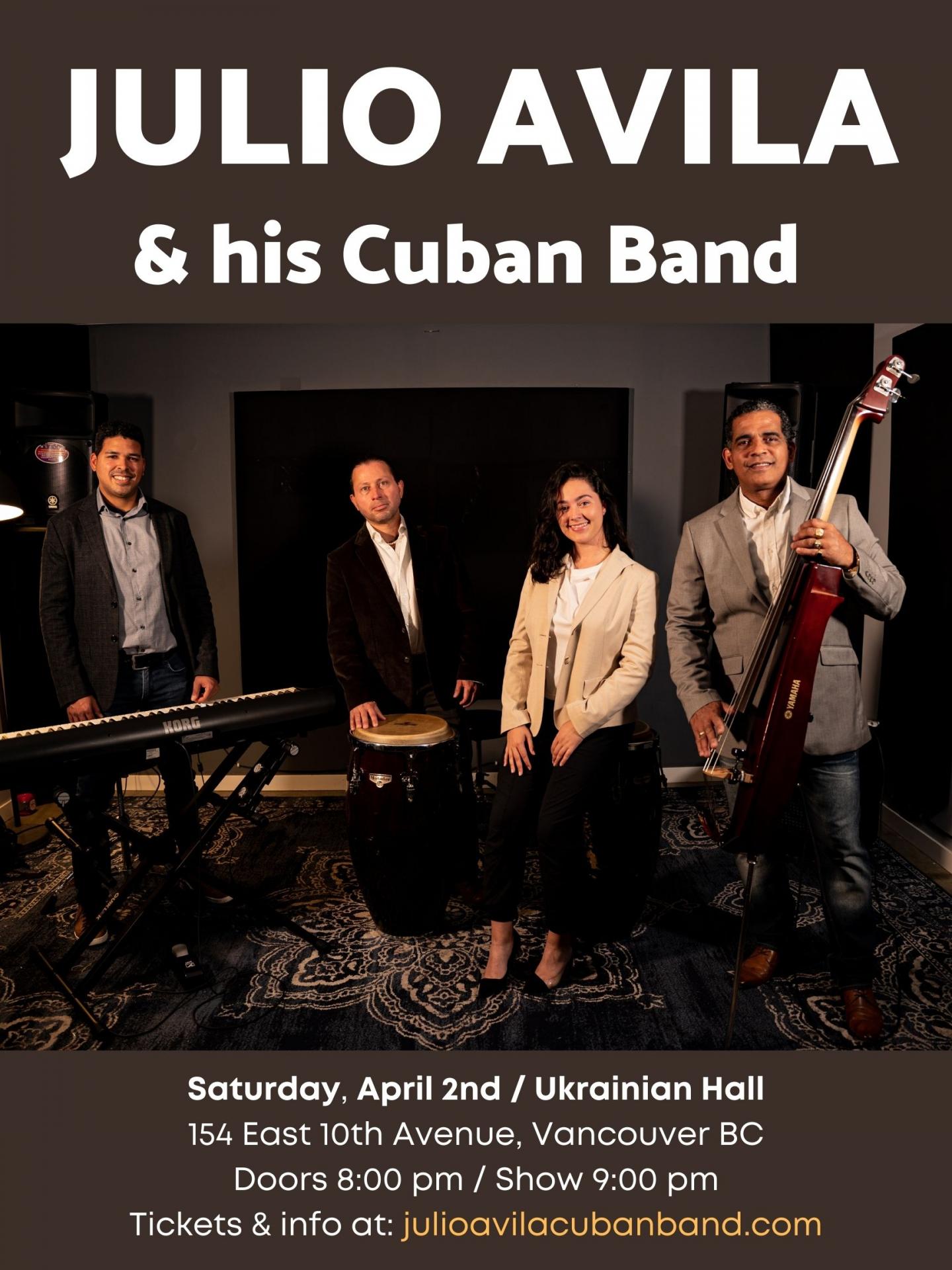 JULIO AVILA & his CUBAN BAND