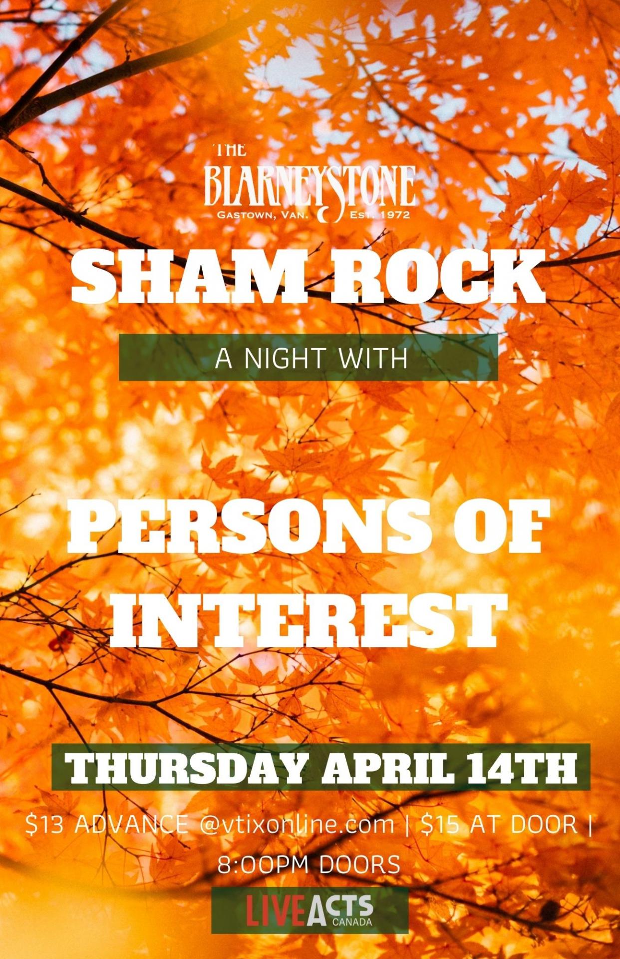 Persons Of Interest - Live From The Blarney Stone