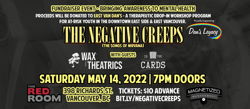 The Negative Creeps w/  Wax Theatrics  & In The Cardss