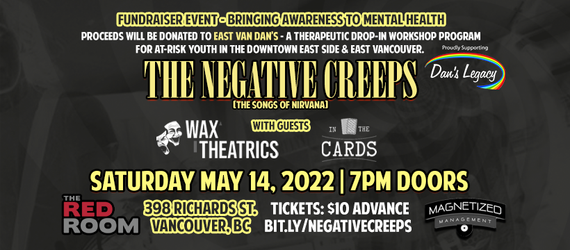 The Negative Creeps w/ Wax Theatrics & In The Cardss