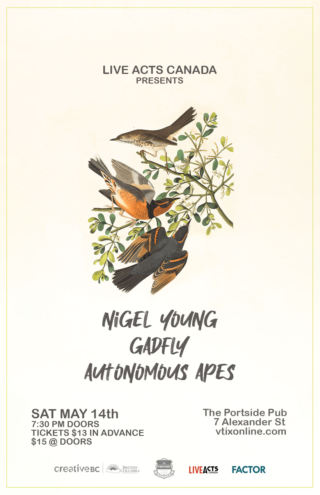 Nigel Young With Special Guests, Gadfly and Autonomous Apes