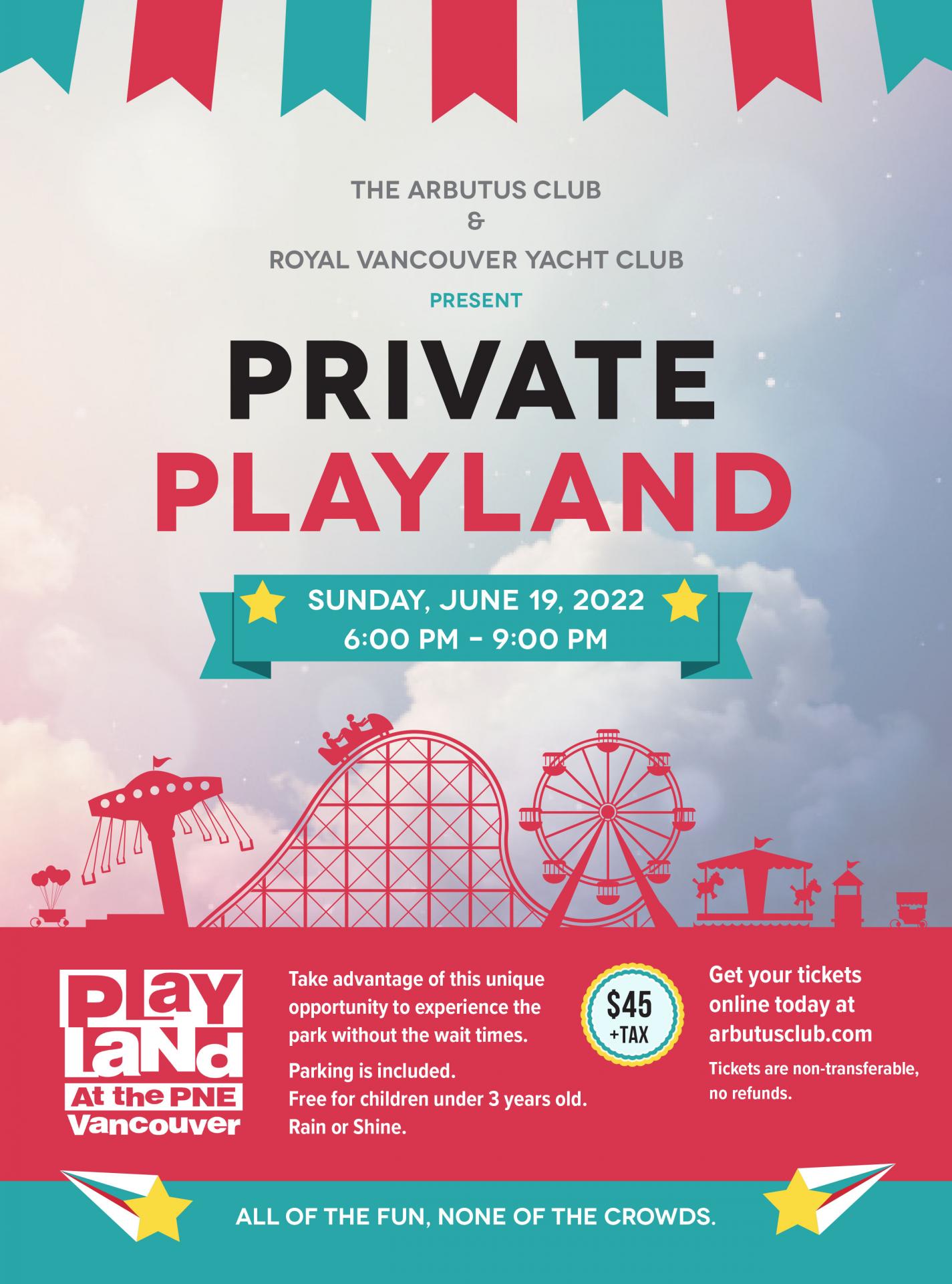 The Arbutus Club and the Royal Vancouver Yacht Club Present