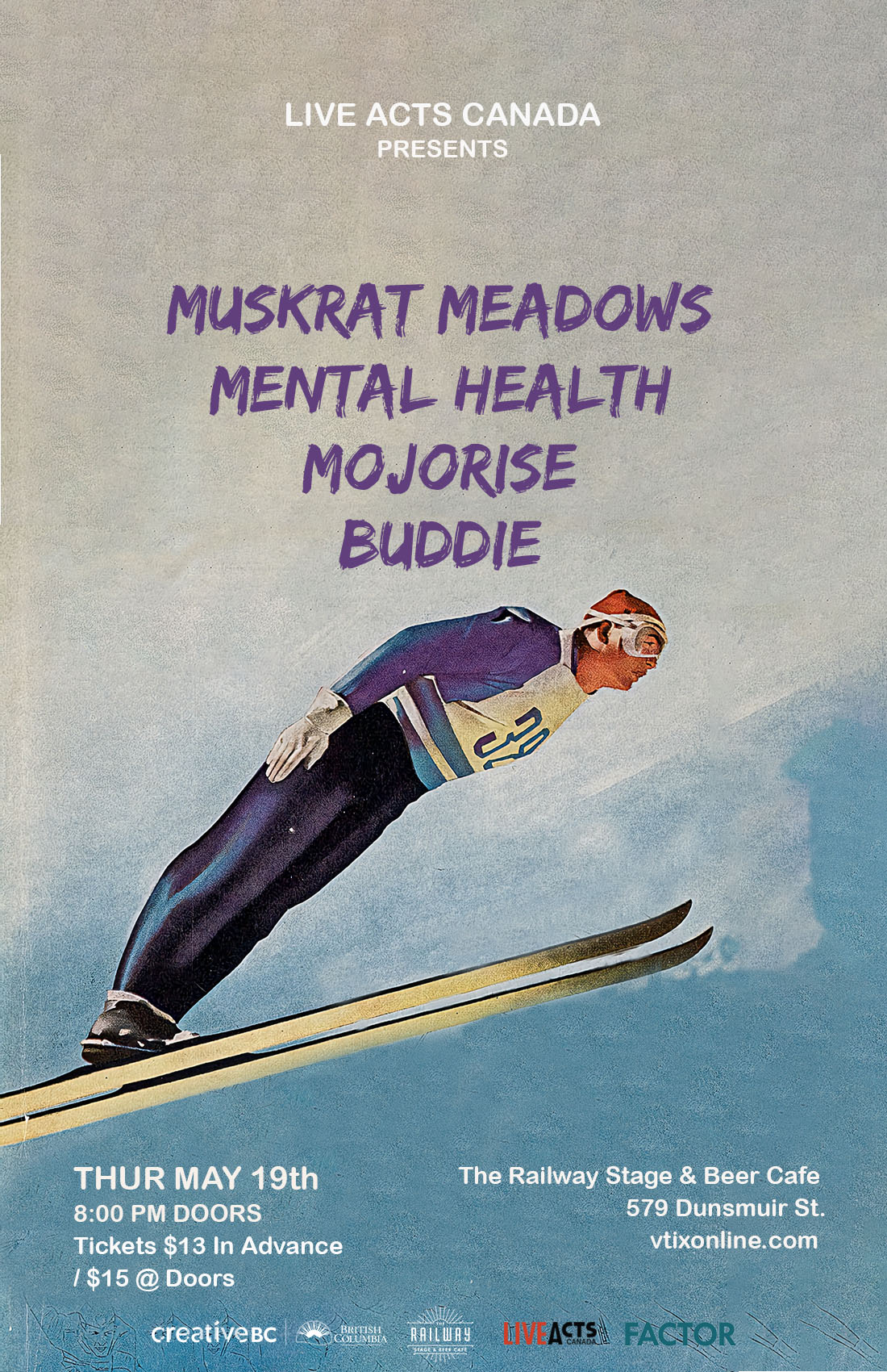 Muskrat Meadows With guests Mental Health, MojoRise, and Buddie