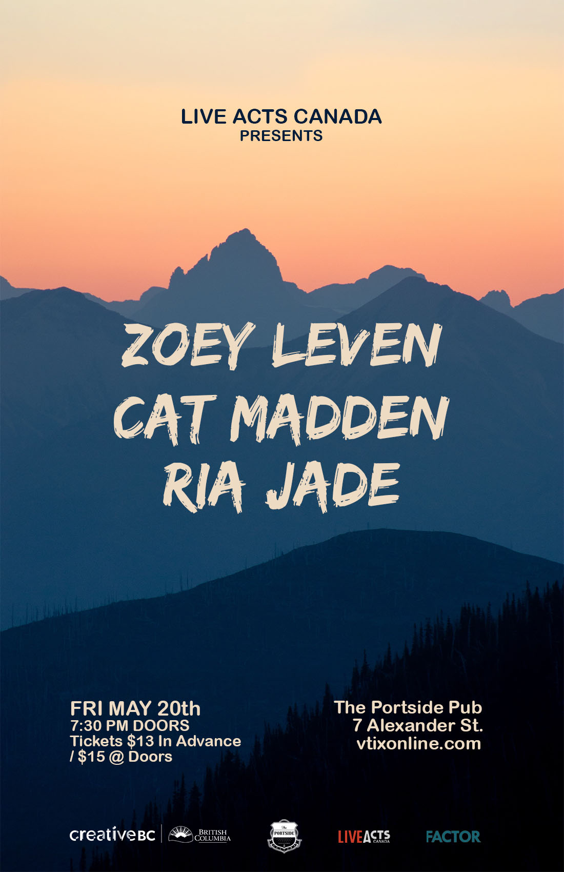 Zoey Leven With Special Guests Cat Madden and Ria Jade