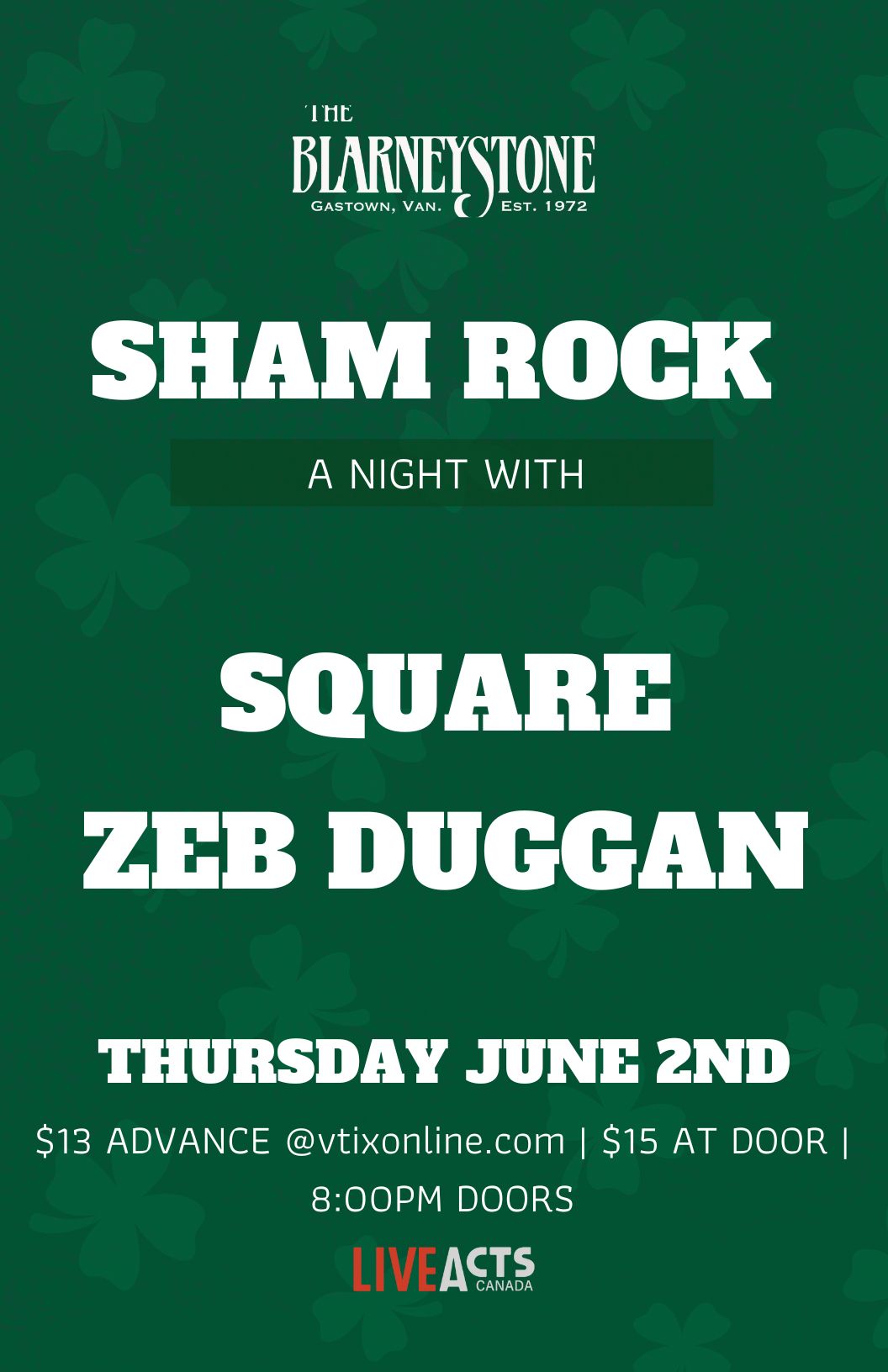 Square With Special Guests Zeb Duggan