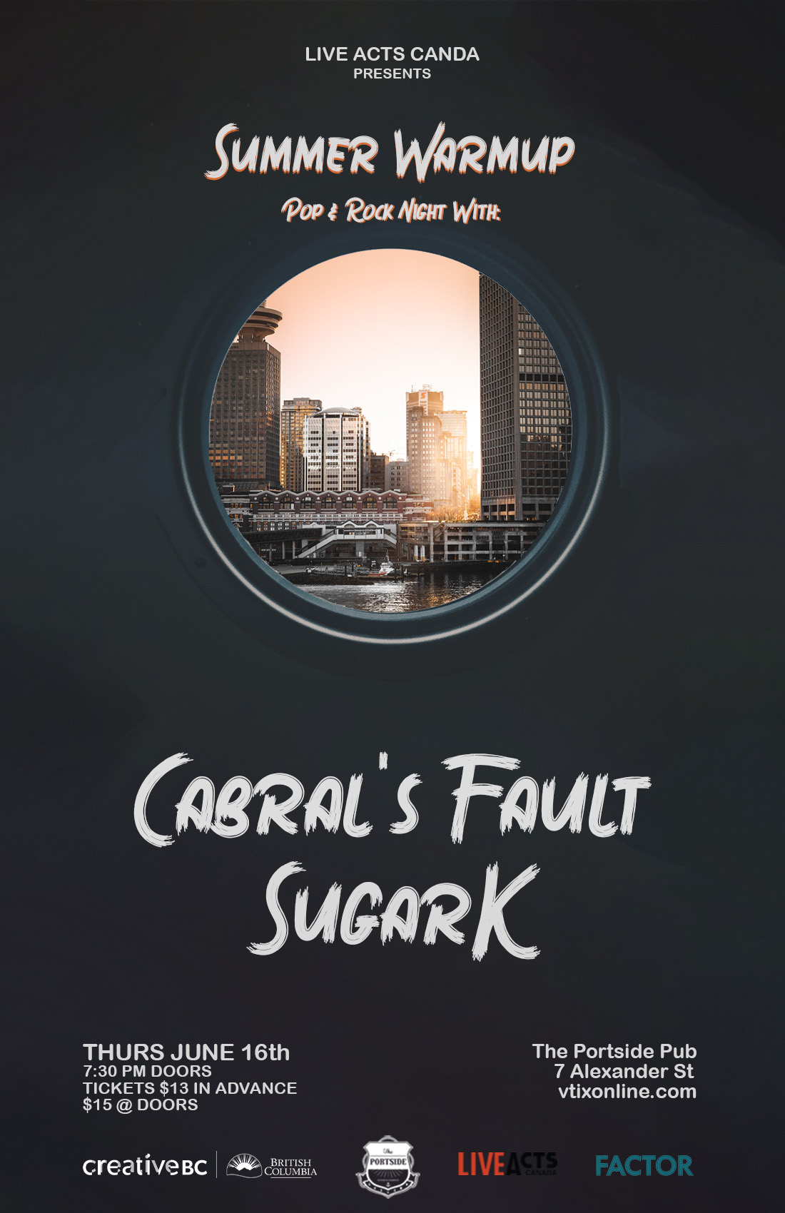Cabral's Fault With Special Guest, SugarK