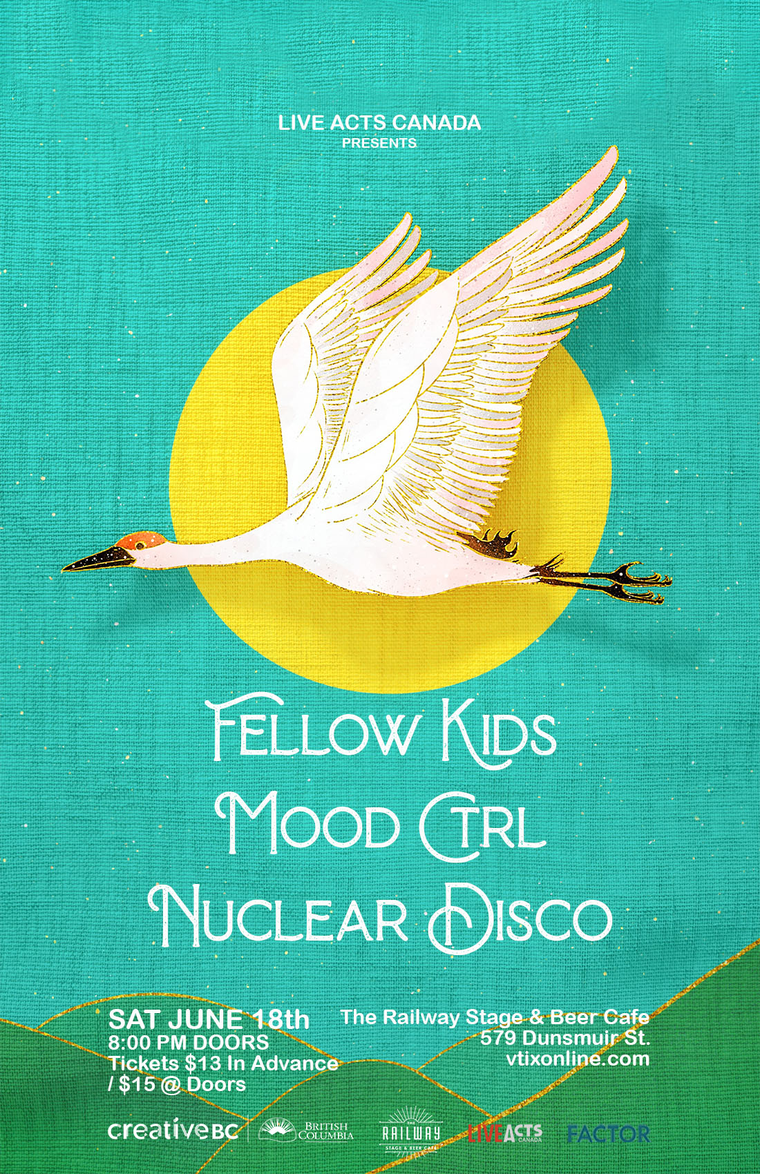 Fellow Kids With Special Guests, Mood CTRL, and Nuclear Disco