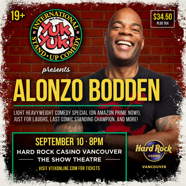 Alonzo Bodden Live Tickets Vtix Online