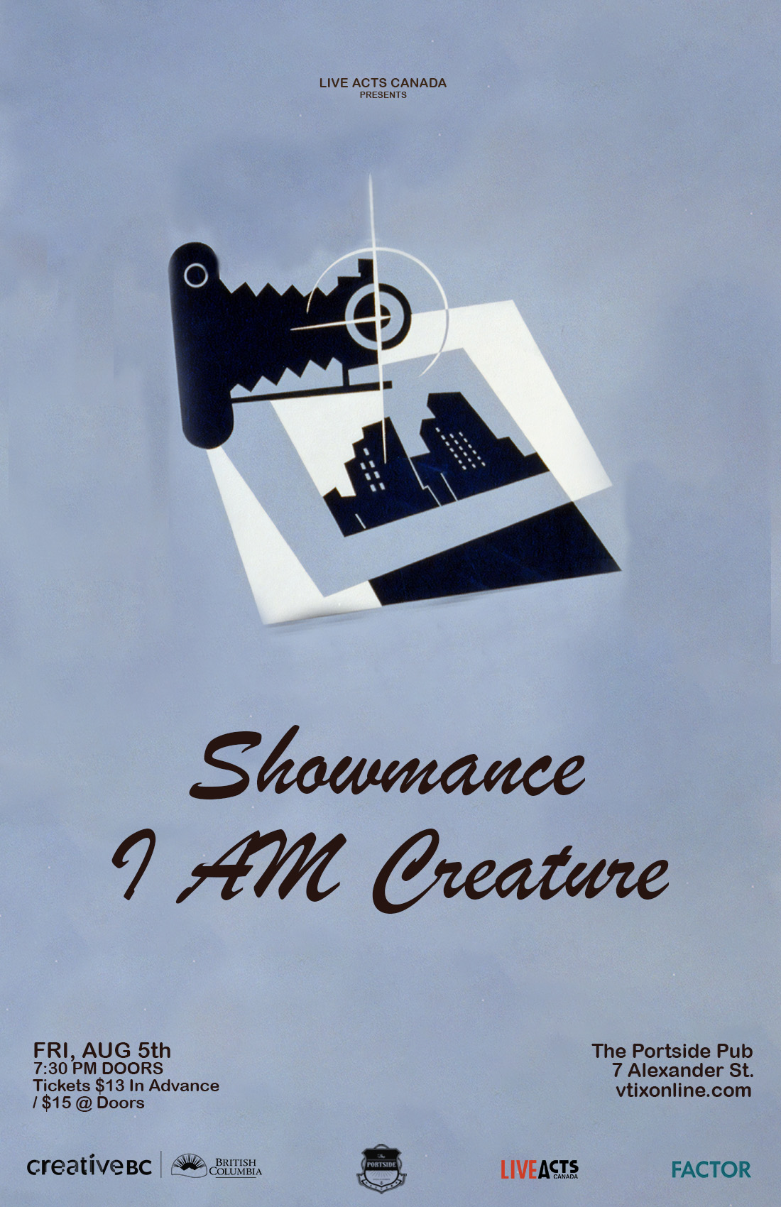 Showmance with Special Guest I AM Creature