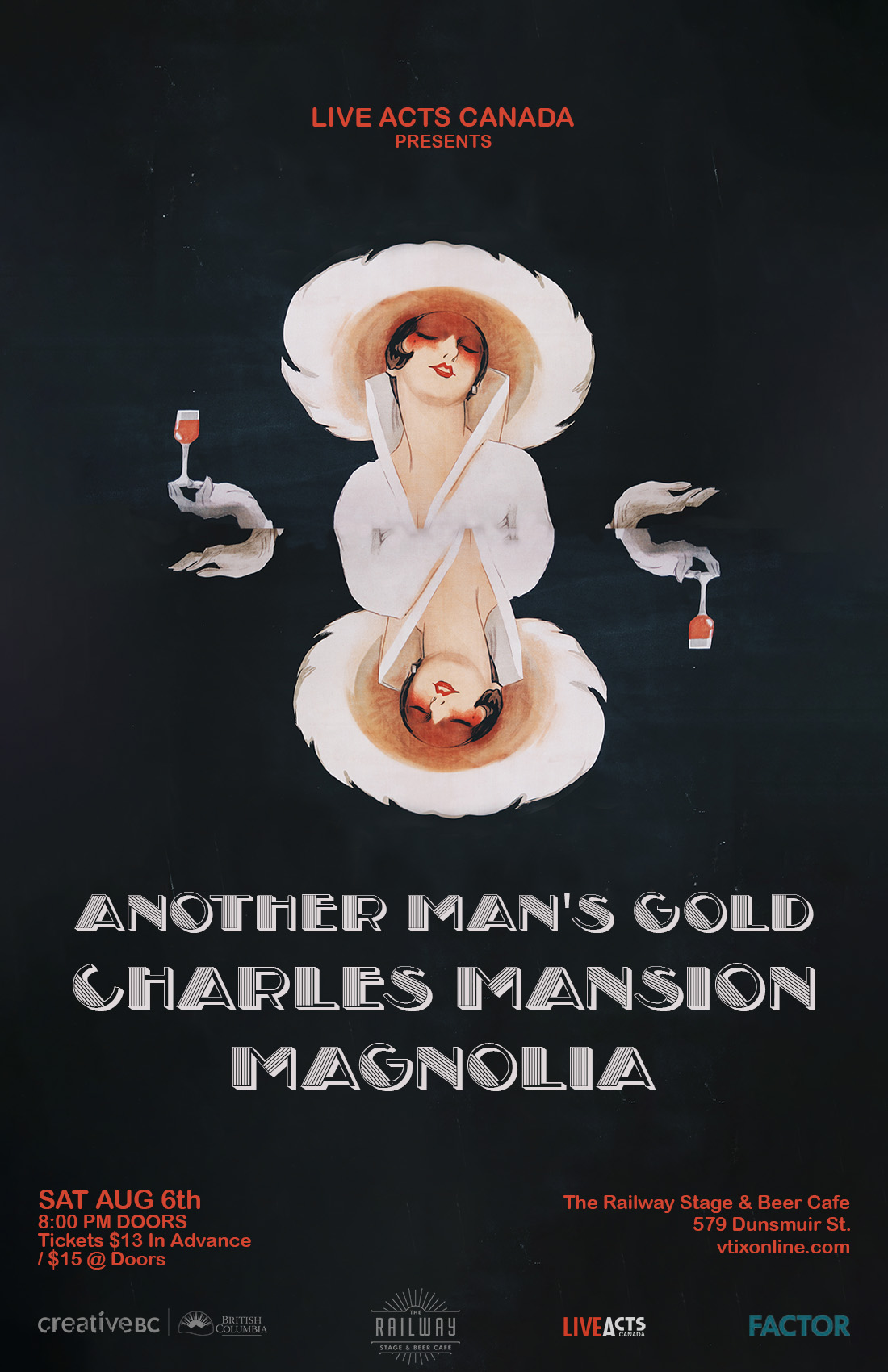 Another Man's Gold With Special Guests, Charles Mansion, and Magnolia