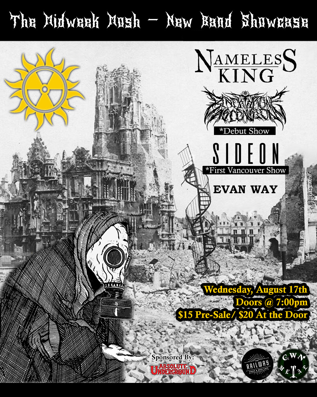 The Midweek Mosh - Nameless King, Blackthrone Ascension, Sideon & Evan Way