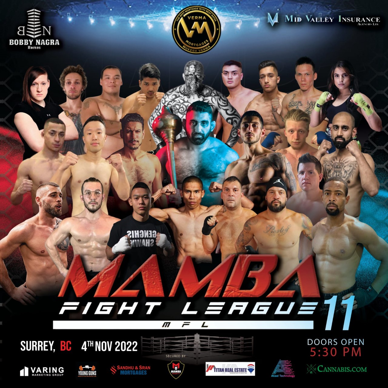 Mamba Fight League 11 Tickets Vtix Online