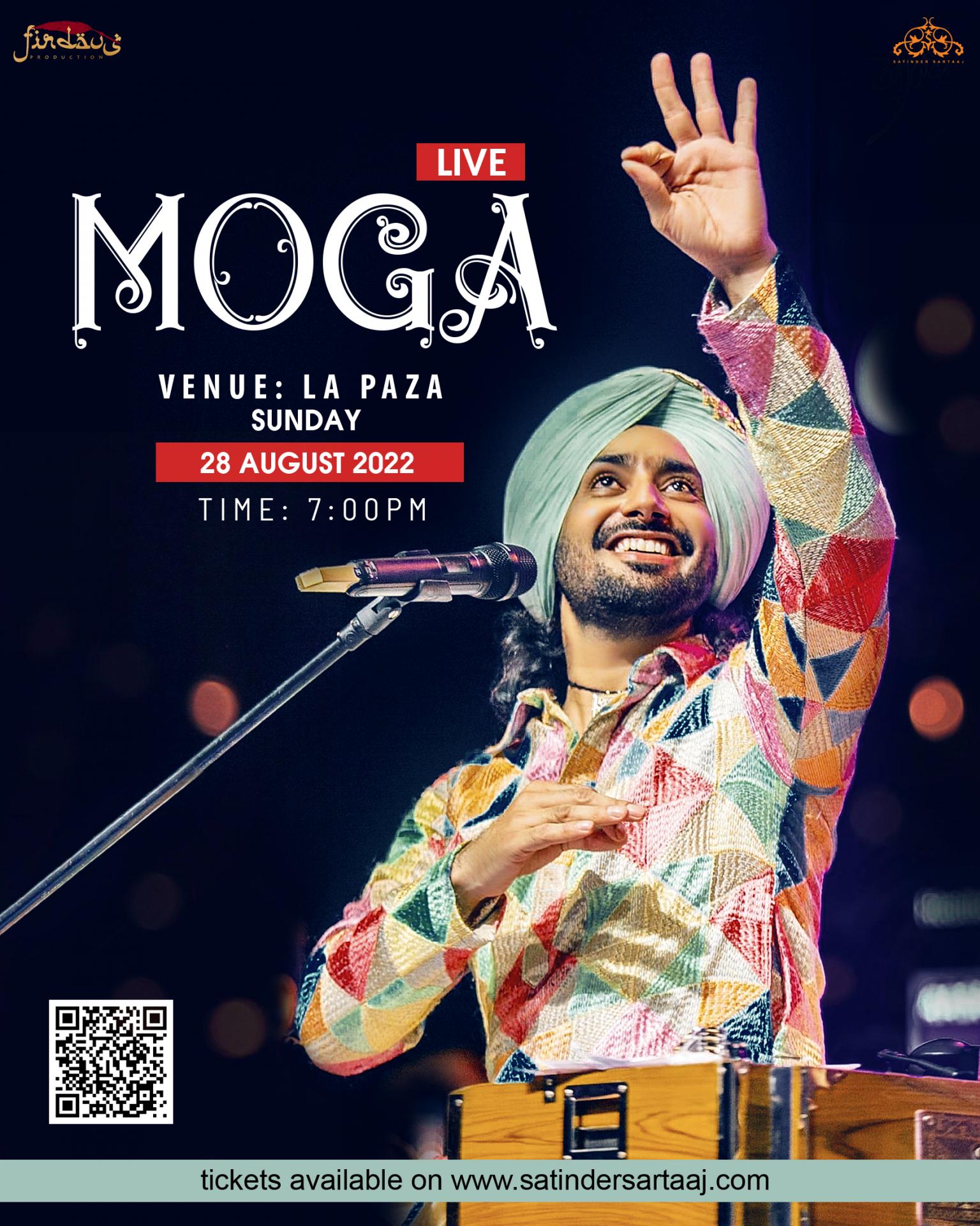 Satinder Sartaaj at Moga