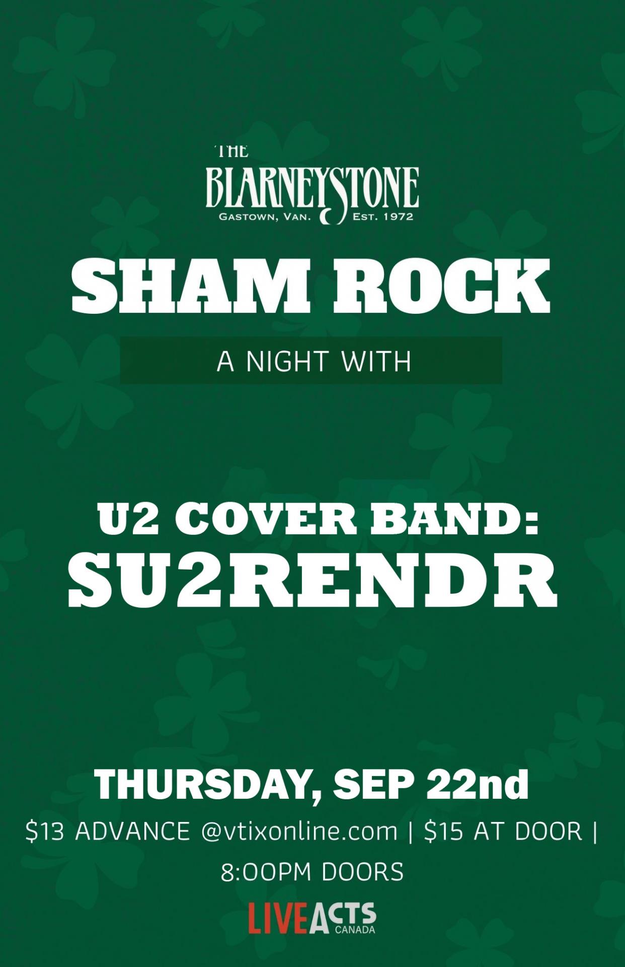 SU2RENDR Live at The Blarney Stone