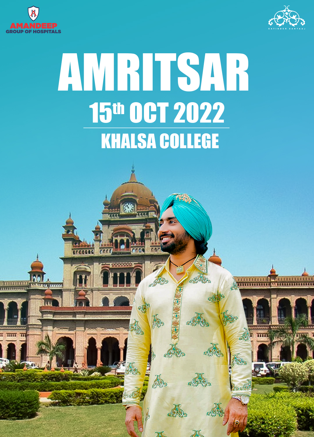 Satinder Sartaaj at Amritsar