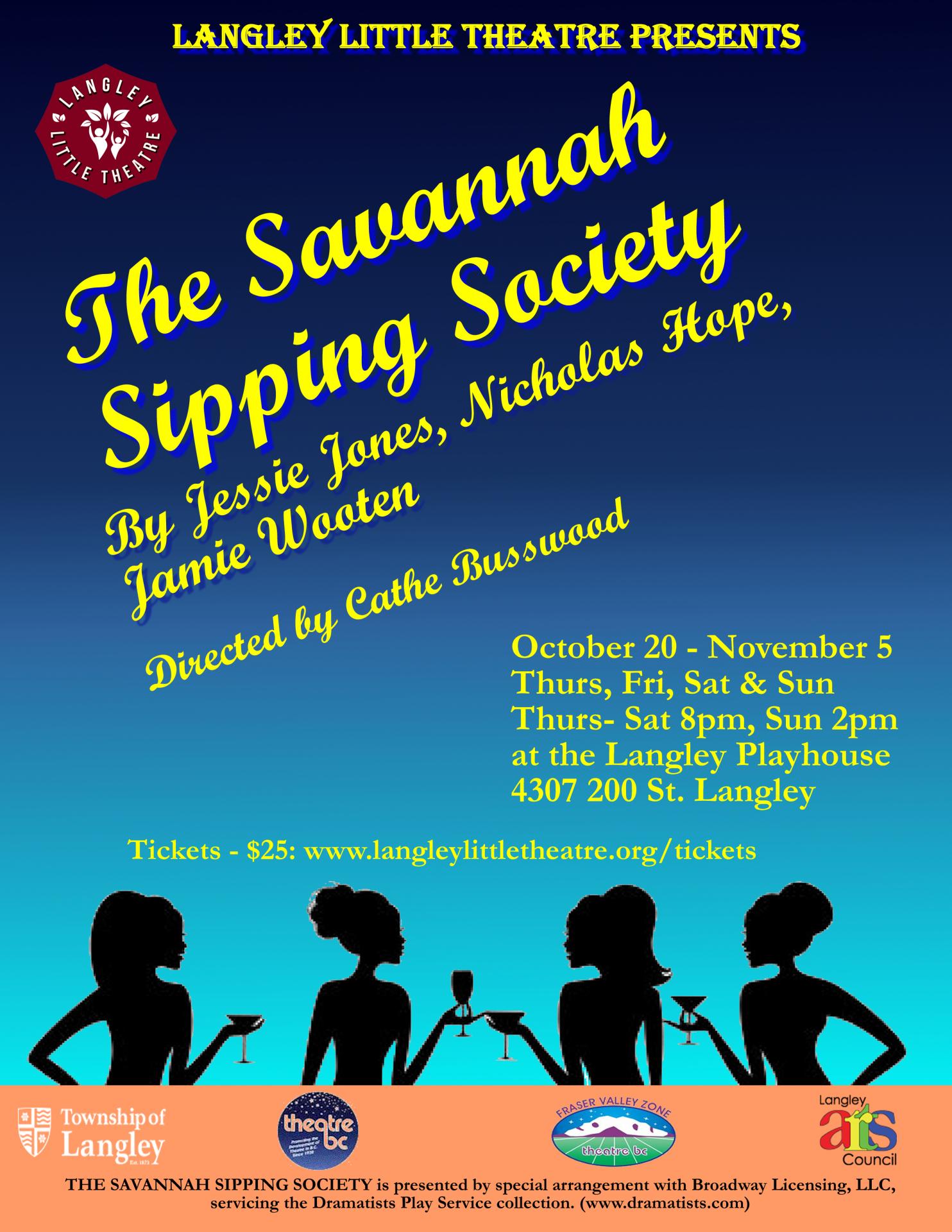 The Savannah Sipping Society - SOLD OUT